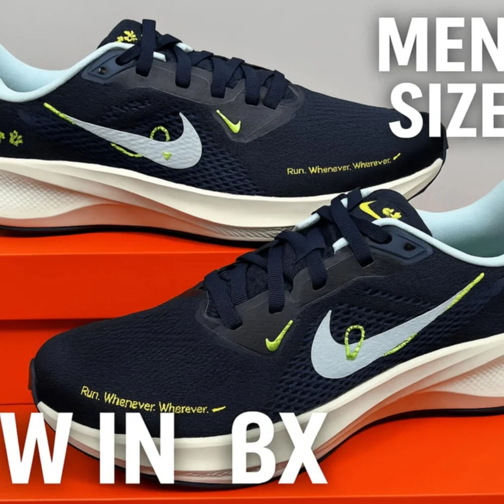 Nike Air Zoom Winflo 9 Premium Mens Running Shoes Brethable Trainers Sz 12 NEW - Picture 3 of 13